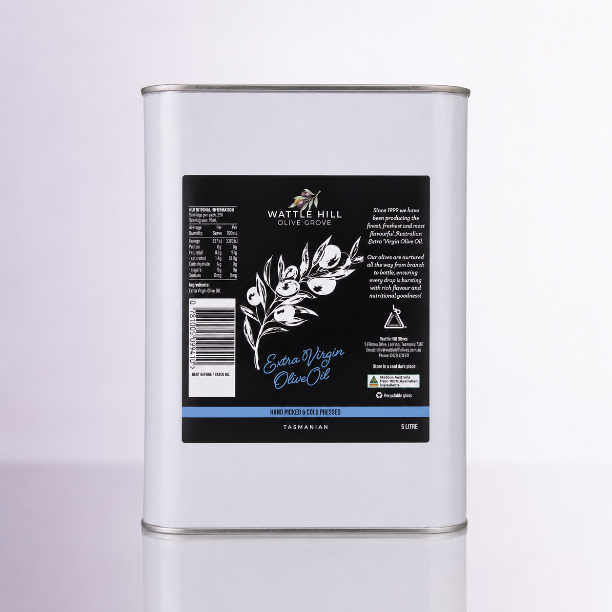 Tasmanian Extra Virgin Olive Oil