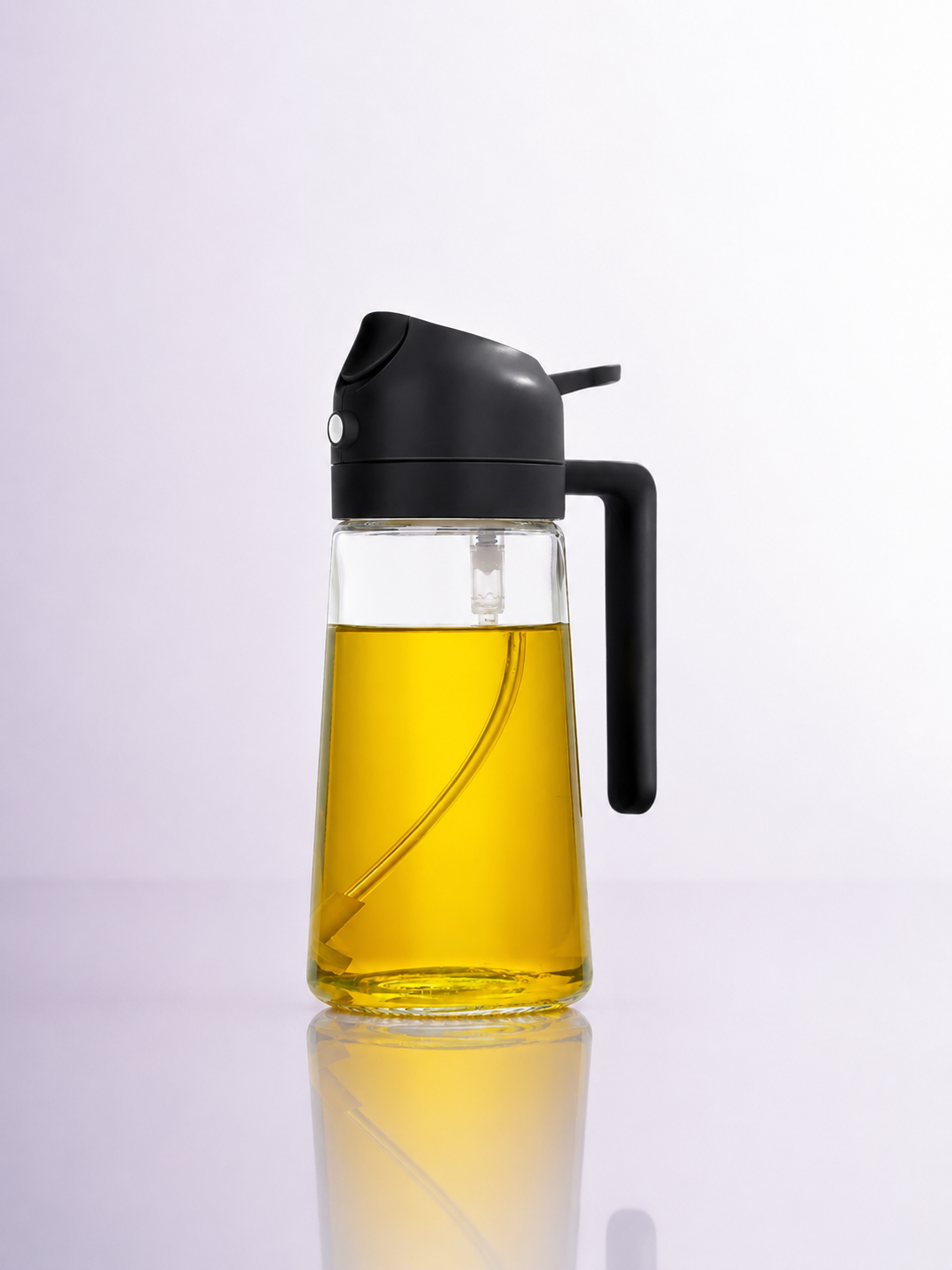 2 in 1 Glass Olive Oil Sprayer & Pourer